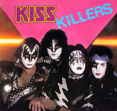KISS - Killers  album front cover vinyl record